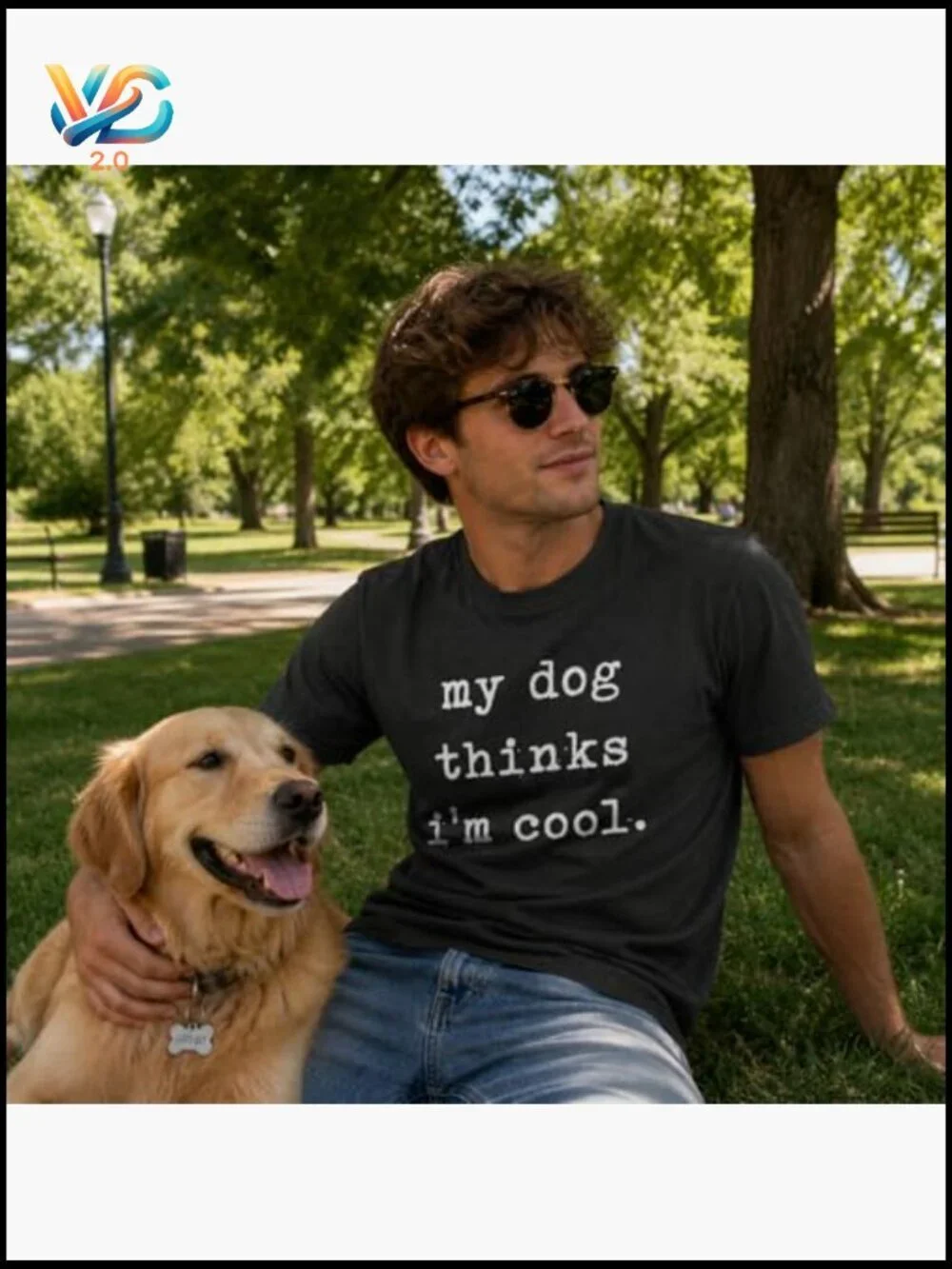 Funny Dog Lover T-Shirt Novelty Sarcastic Puppy Tee Soft Cotton Blend